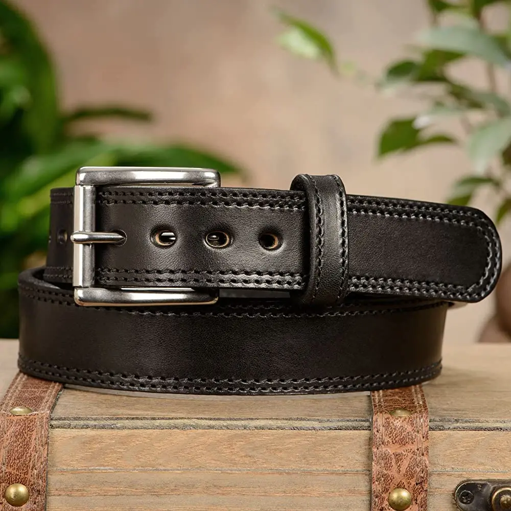Plain Casual Leather Belt For Men
