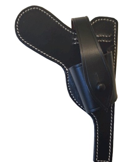 German WW2 P08 Luger Paratrooper Open Holster – Leather